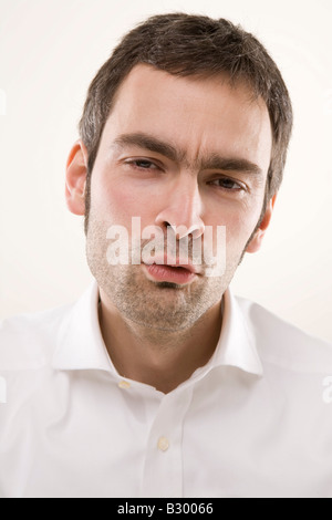 Ritratto di uomo Foto Stock