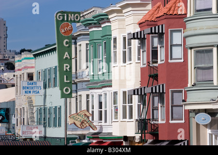 Pizzeria North Beach San Francisco California USA Foto Stock