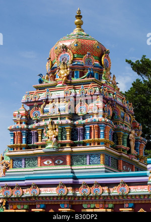 Elaborare la piramide del Sri Siva Subramanya Swamy Temple, Nadi, Isole Figi Foto Stock