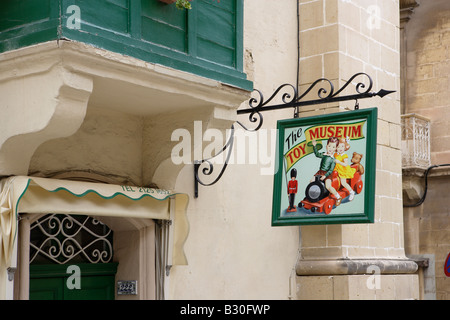 Il Museo del giocattolo, Valletta, Malta Foto Stock