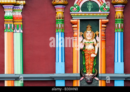 Dea indù, Vishnu Durgai, Sri Siva Subramanya Swamy Temple, Nadi, Foto Stock