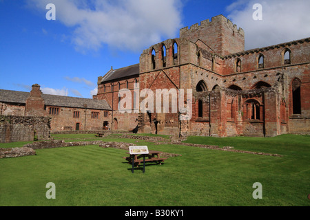 Lanercost Priory, vicino a Brampton, Cumbria, Inghilterra Foto Stock