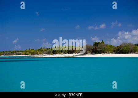 Laguna dal Bikini Isole Marshall Bikini Atoll Micronesia Oceano Pacifico Foto Stock