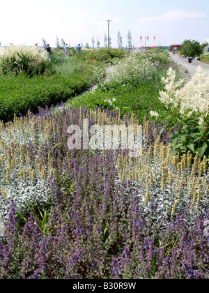 BUGA 2007, Federal Garden Exhibition 2007 Gera e Ronneburg, Bundesgartenschau Foto Stock