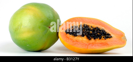 Papaia, papaw, paw paw, mamao, melone ad albero Foto Stock