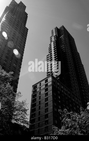 1950, 1960's grattacielo a Manhattan Foto Stock