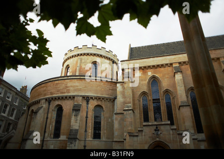 Temple Church a Londra England Regno Unito Regno Unito Foto Stock