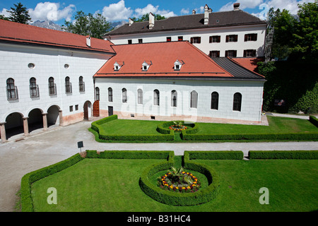 Il castello di Ambras: Palazzo e Giardini Foto Stock