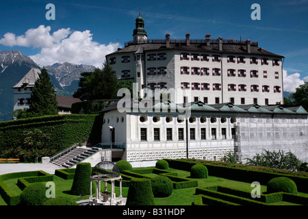 Il castello di Ambras: Palazzo e Giardini Foto Stock