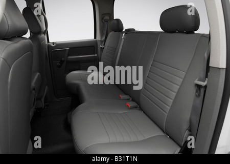 2008 Dodge Ram 3500 Telaio in bianco - SEDILI POSTERIORI Foto Stock