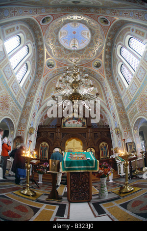 Interno del Foros Chiesa della Resurrezione di Cristo, Foros, Ucraina Foto Stock