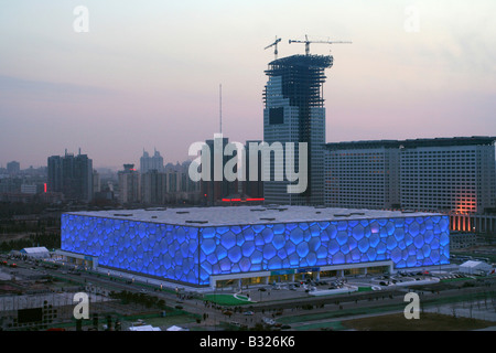 National Aquatics Centre,Beijing, Cina Foto Stock