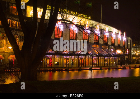 Holland Casino di Amsterdam vicino a piazza Leidse e il Parco di Vondel Foto Stock