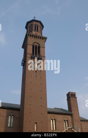 Campanile della chiesa in Harvard Cambridge Massachusetts Foto Stock