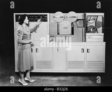 1950 ' s COMPUTER Foto Stock
