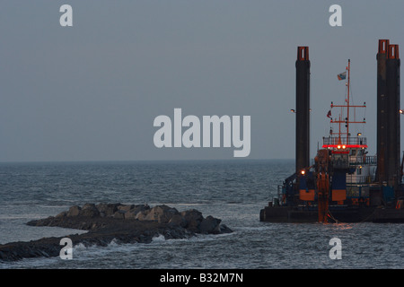 Great Yarmouth porto esterno Foto Stock