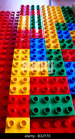 Mattoncini LEGO Foto Stock