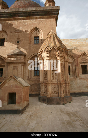 Ishak Pasa Palace vicino a Dogubeyazit, Agri, Turchia Foto Stock