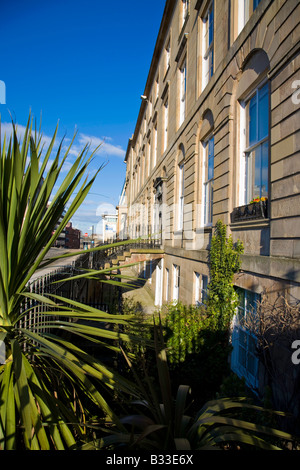 Architettura in Blythswood Square in Glasgow Foto Stock