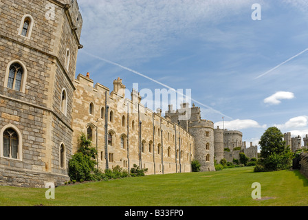 Il Castello di Windsor, Berkshire Foto Stock