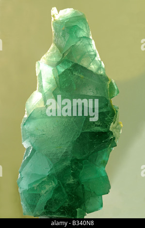 Grandi cristalli di Fluorite Foto Stock