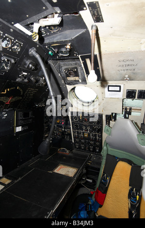 Ripristinato Avro Vulcan navigatori sede Farnborough Air Show 2008 Foto Stock