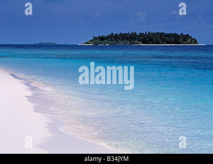 Kuda Bandos Island (poco Bandos)Bandos Island Resort, Maldive, Oceano Indiano Foto Stock