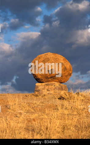 Don Giovanni Flynn Memorial Flynn della navigazione Alice Springs West Macdonnell Ranges Territorio del Nord Australia Foto Stock