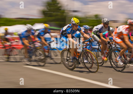 ARLINGTON VIRGINIA USA 8 CSC annuale Invitational Pro Am bicicletta da corsa su strada nel Clarendon Foto Stock