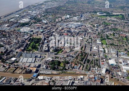 Il centro di Hull, estate 2008, l'Inghilterra settentrionale Foto Stock