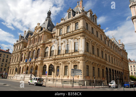 Lyon Palais du Commerce Camera di commercio e industria sulla Place de la Bourse,Lyon,Francia Foto Stock