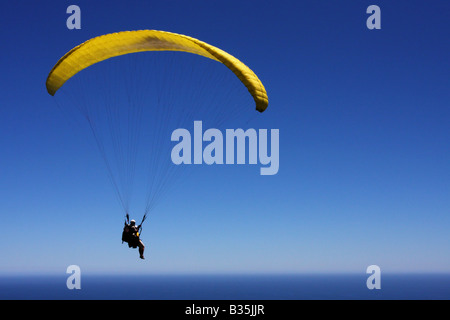 Parapendio in Sud Africa Foto Stock