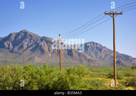 San Augustin Pass, Nuovo Messico Foto Stock