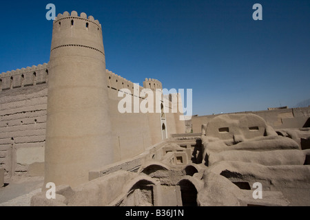 Cittadella di Arg e Rayen in Iran Foto Stock