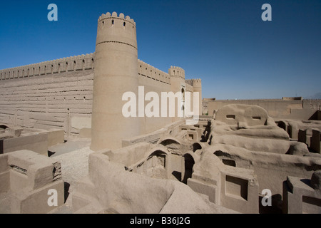 Cittadella di Arg e Rayen in Iran Foto Stock