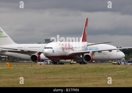 Airbus A330-300 Fly Kingfisher Farnborough Air Show 2008 Foto Stock