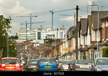 Ospedale dell'Università di Birmingham UHB NHS Foundation Trust esegue il Queen Elizabeth e Selly Oak ospedali in costruzione. Foto Stock