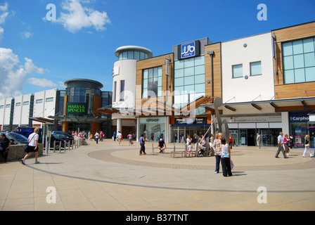 Westwood Cross Shopping Centre, Margate Rd, BROADSTAIRS KENT, England, Regno Unito Foto Stock