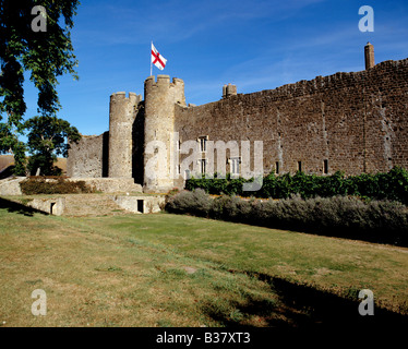 West Sussex, Amberley Castle Foto Stock