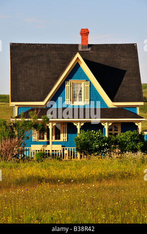 Casa in Havre aux Maisons Isola Iles de la Madeleine Foto Stock