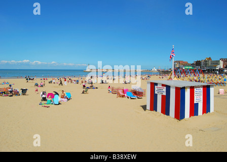 Margate Beach, Kent, England, Regno Unito Foto Stock