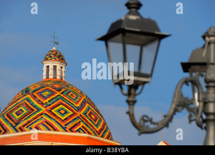 Cupola di San Michele Alghero Sardegna Italia Foto Stock