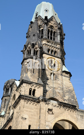 Kaiser Wilhelm Memorial Church, Berlino Foto Stock