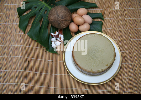 Bebinca tradizionale Dessert Indiani da Goa Foto Stock