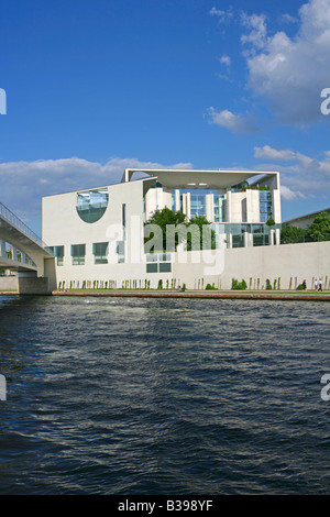 Deutschland, Germania Berlino Das neue Kanzleramt, la Cancelleria federale della Repubblica federale di Germania Foto Stock