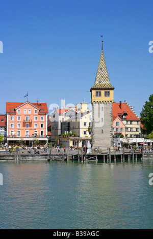 Deutschland, Bayern, Lindau am Bodensee, in Germania, in Baviera, Lindau presso il lago di Costanza Germania Baviera Foto Stock