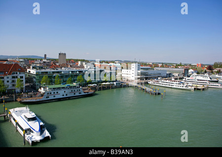 Deutschland, Baden-Wuerttemberg, Friedrichshafen am Bodensee, Germania Friedrichshafen sul Lago di Constanze Foto Stock