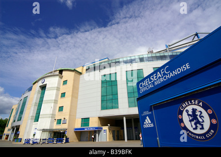 Chelsea Football Club Stadium. Stamford Bridge, Londra Foto Stock