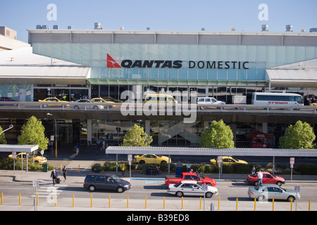 Domestic Terminal Aeroporto di Melbourne Foto Stock