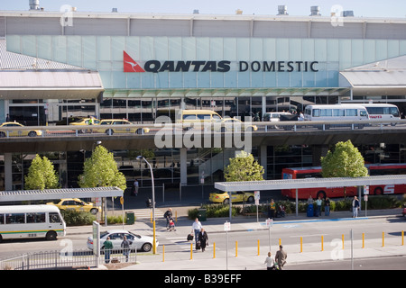 Domestic Terminal Aeroporto di Melbourne Foto Stock